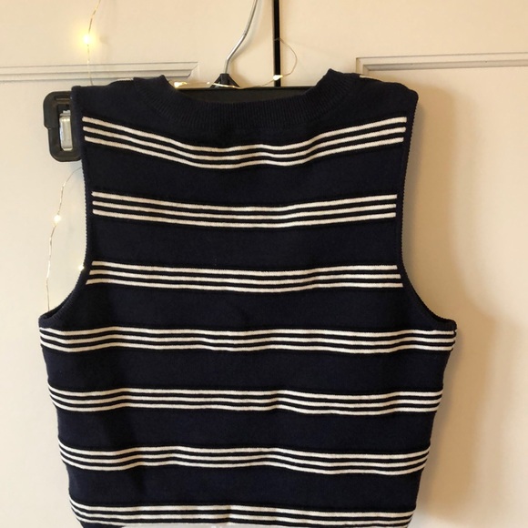 TRENDY BLUE STRIPE SHIRT - Picture 3 of 3